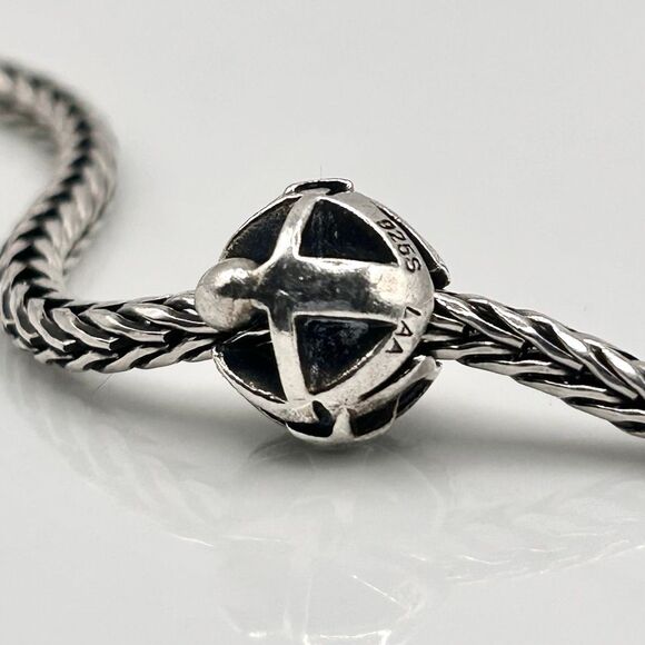 TROLLBEADS Gemini Silver Bead LAA 925S Preloved, Excellent - Picture 1 of 5